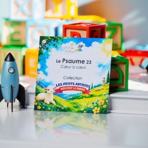 Cartes Les petits artistes méditent la parole _ Psaume 23